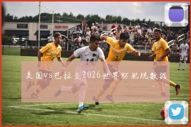 美国vs巴拉圭2026世界杯犯规数据